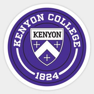 Kenyon College - 1824 Sticker